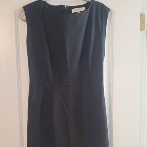 Ann Taylor Loft Black Sheath Dress